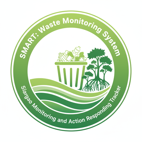 SMART Waste Monitoring System Logo